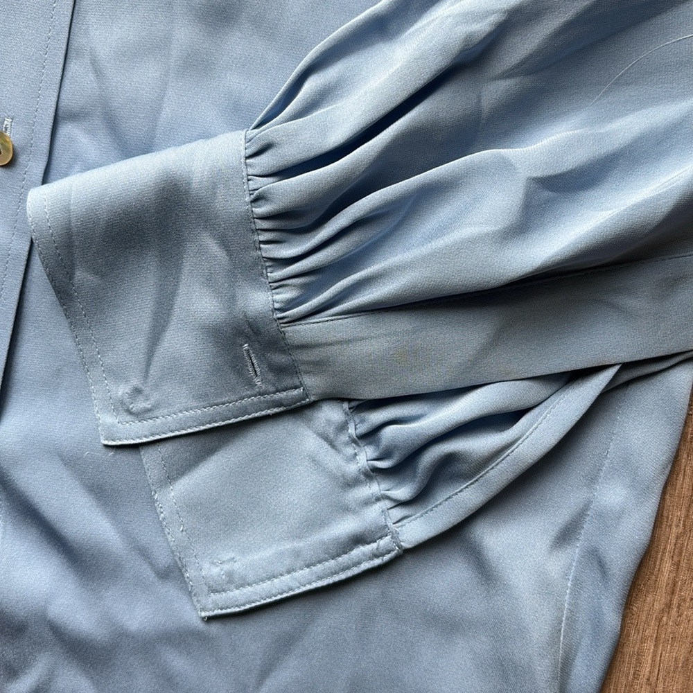 Vince Silk Button Down - image 4